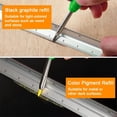thumbnail image 5 of Carpenter Pencil With Refill Leads, Built-in Sharpener, Deep Hole Marker, Carpenter Tools, Woodworking Marker Tool, Durable Marker, A, 5 of 12
