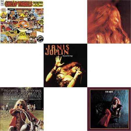 Cheap Thrills & Greatest Hits & 18 Essential Songs & I Got Dem Ol Kozmic Blues Again Mama & Pearl [CD Bundle]