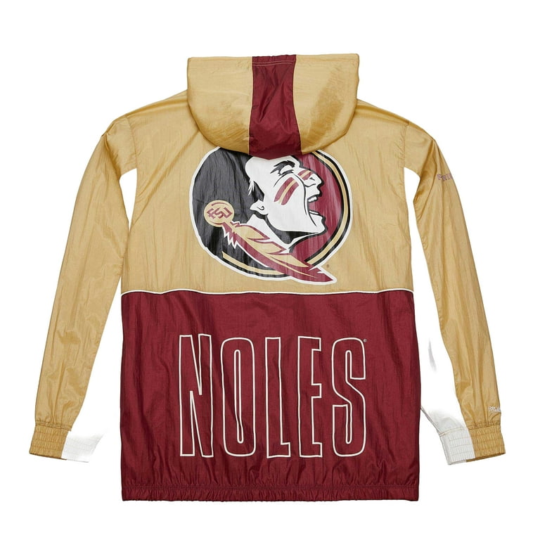 Men's Mitchell Ness White Florida State Seminoles Big Shot