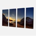 thumbnail image 2 of Collines dans une Belle Plage de Montagne - Impression sur Toile Paysage Extra Grand, 2 of 3