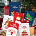 thumbnail image 3 of Christmas Greeting Card Gift Cute Cartoon Christmas Card Envelope With Stickers Personalized, 3 of 5
