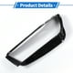 thumbnail image 5 of Cubierta de Lente de Faro Unique Bargains Cubierta de Lente Clara para Audi Q5 2018-2020 Negro, Claro PC 1 Pc Frontal Izquierdo, 5 of 6