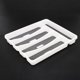 thumbnail image 4 of Large Gray Container 5 Compartments Storage Box for Tableware, 4 of 5