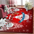 thumbnail image 1 of CLEARANCE--SweetCandy Christmas Carpet Christmas Decorative Rug for Living Room Bedroom Floor Rug Runner, 1 of 6