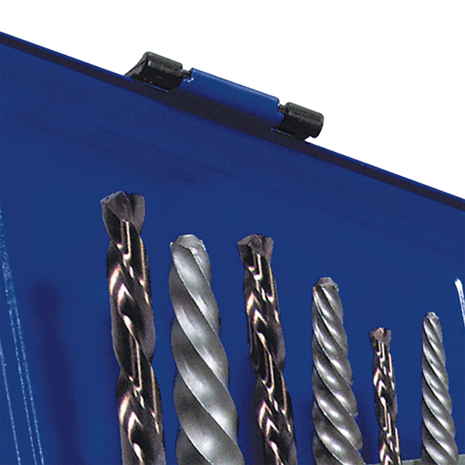 Irwin/Hanson 11119 10pc Spiral Extractor & Drill Bit Set in Metal Index