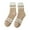 Coffee, variant on Circulation Compression Socks for Women Men Striped Autumn And Winter Thickened Lint Home Sleeping Socks Long Tube Floor Socks Socks Breathable Casual Socks