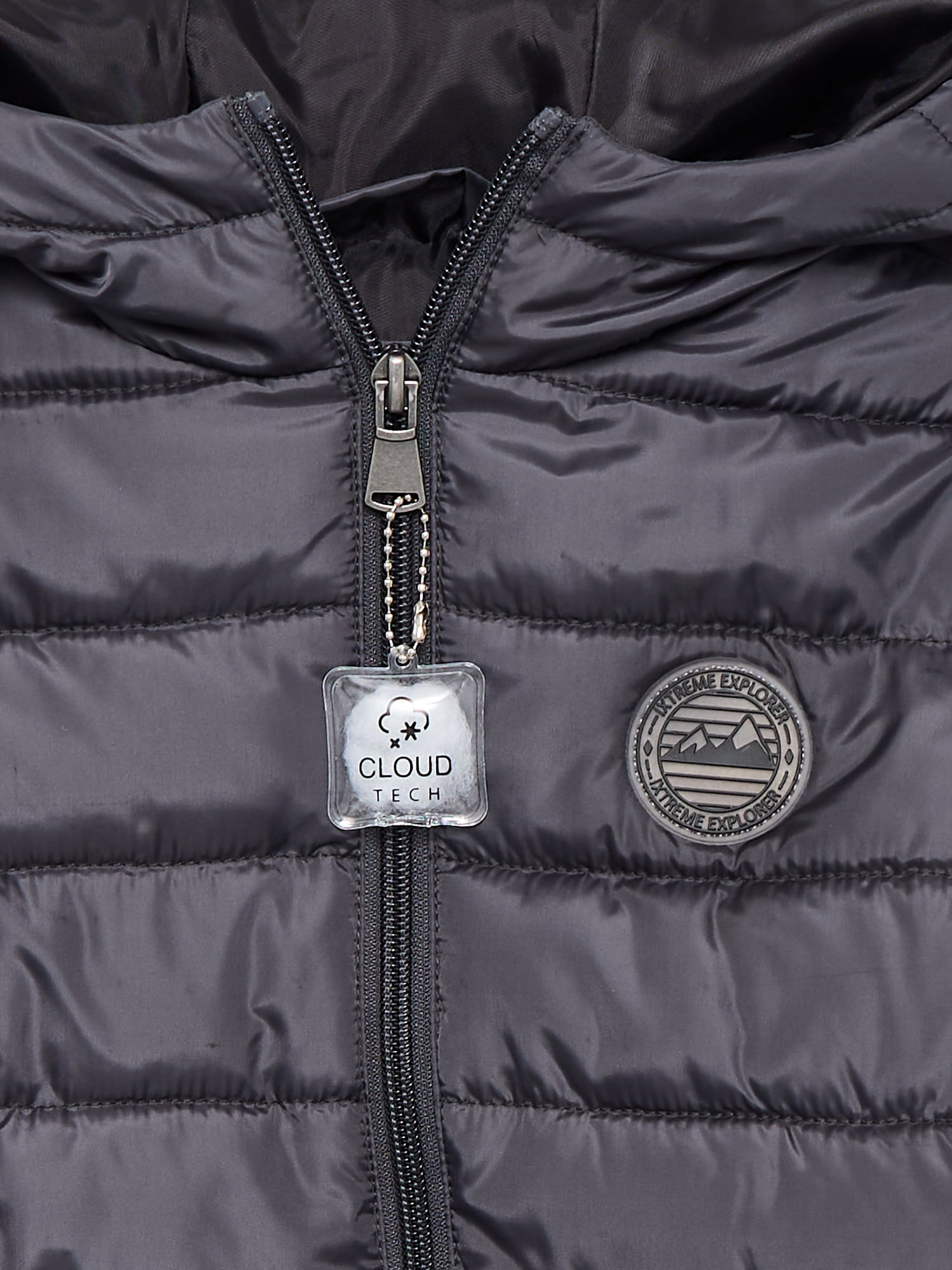 iXtreme Boys Solid Quilted Hooded Puffer Jacket, Sizes 4-18