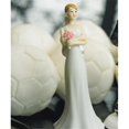 thumbnail image 1 of Weddingstar 7097 Exasperated Bride Mix & Match Cake Topper- Caucasian- Bride Only, 1 of 1