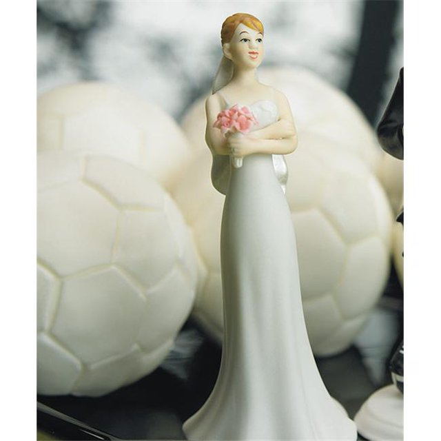 Weddingstar 7097 Exasperated Bride Mix & Match Cake Topper- Caucasian- Bride Only