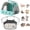 Green, variant on Small Animals Tent, Breathable Transparent Pet Playpen Pop Open Outdoor/Indoor Exercise Fence, Portable Yard Fence for Guinea Pig, Rabbit, Hamster, Chinchillas and Hedgehogs
