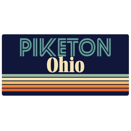 

Piketon Ohio 5 x 2.5-Inch Fridge Magnet Retro Design