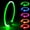Green, variant on Miaocao LED Dog Collar, Light Up Dog Collars USB Rechargeable for Night Walking-Fashion TPU Glowing Safety Pet Collar Lights for Small Dogs Cat(Pink)
