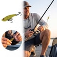 thumbnail image 2 of Gold 10g Metal VIB Fishing Lure with Treble Hooks Vibrating Bait for Bass Trout Freshwater, 2 of 6