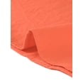 thumbnail image 5 of INSPIRE CHIC Vestido General De Cintura Elástica Con Tirantes Y Tirantes Para Mujer naranja M, 5 of 5