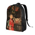 thumbnail image 4 of Unisex Spirited Away Backpacks Bookbag Casual Daypack Backpacks for Travel Work Camping Office, 4 of 6