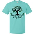 thumbnail image 3 of Inktastic Save the Planet Tree Design with Green Leaves T-Shirt, 3 of 5