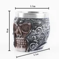 thumbnail image 3 of Jarra de cerveza estilo madera vikinga, simulación de barril de madera, taza de cerveza de doble pared, taza para beber con aislamiento de metal, 1 pieza, taza para beber en barra, 3 of 5