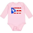thumbnail image 3 of Inktastic Puerto Rico Flag in Text Boys or Girls Long Sleeve Baby Bodysuit, 3 of 5