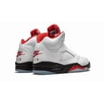 thumbnail image 3 of Jordan MENS Air Jordan 5 Retro "Fire Red Silver Tongue 2020" DA1911 102 from Stadium Goods, 3 of 6
