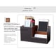 thumbnail image 4 of Caja multifuncional de moda y sencilla para el almacenamiento en escritorios de oficina, cilindro de almacenamiento de cuero, 4 of 5