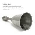 thumbnail image 4 of Small Zinc Alloy Bell, Bar Handbell, For Dinner Service Class Room Bar Service Golden,Silver,Bronze, 4 of 8