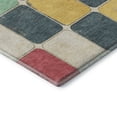 thumbnail image 3 of Addison Rugs Mayfield Premium Machine Washable Transitional Geometric Teal Rectangle Rug, 10' x 14', 3 of 7