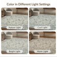 thumbnail image 7 of ODIKA 3'x5' Washable Accent Rug Pet Friendly, Non-Shedding Mat Entryway Vintage Scattered Motif Faded Door Orientalisch Geometric for Bedside, Nursery Room, 7 of 7