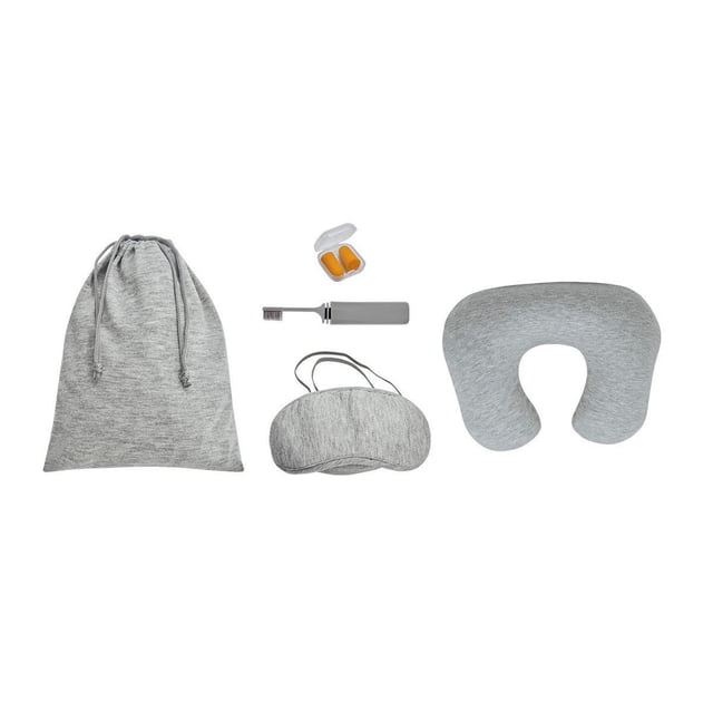 Paquete 20 piezas Set de viaje con almohada y antifaz