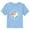 Light Blue, variant on Toddler's Care Bears Born to Sparkle and Shine Cheer Unicorn Graphic Tee Athletic Heather 5T