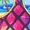 Purple, variant on Cozymy Women's Blue Colorful Pineapple Vacation V-Neck Sleeveless Tank Top Casual Summer Cotton Tee