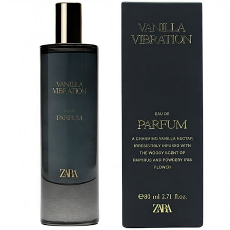 Zara Vanilla Vibration Perfume for Women EDP Eau De Parfum 80 ML (2.7 FL. OZ)