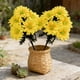 thumbnail image 1 of Tallos de Peonía Artificiales 6 Cabezas Flores Falsas en Paquete de 2, Ramos de Seda y Plástico para Decoración del Hogar en Florero, Centro de Mesa para Bodas, Arreglos Florales de Interior, 35 cm, 1 of 6