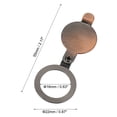 thumbnail image 2 of Uxcell 5/8" Peephole Cover,Privacy Door Peep Hole Viewer Cover for Home Security Apartment Hotel,Red Bronze, 2 of 6