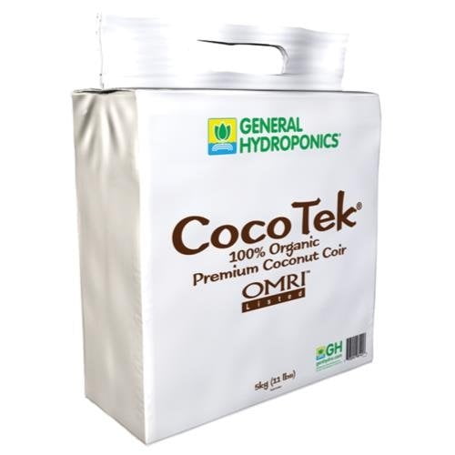 CocoTek Bale Premium Coco Growing Media OMRI Listed 5 kg Brown 