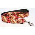 thumbnail image 1 of Buckle-Down DL-W30854 Hot Dogs Buffalo Plaid Black Red Dog Leash, 1 of 1