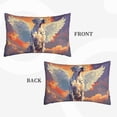 thumbnail image 2 of Susaid Colorful Cloud Spotted Dog Print Pillowcases Multiple Size, Pillow Cover Super Soft Envelope Closure Standard Pillow Case-14"x20", 2 of 6