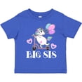 thumbnail image 3 of Inktastic Big Sis Unicorn Sister Announcement Girls Toddler T-Shirt, 3 of 5