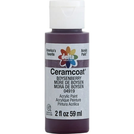 Delta Ceramcoat Acrylic Paint 2oz-Boysenberry