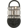 thumbnail image 5 of Vanity Art 1 Light Dimmable Matte Black Armed Sconce Lighting | Modern Fixtures Accent Wall Lights for Bedroom Entrance Doorway Dining Room Living Room Hallway Bathroom Scones S5001BK-MS02, 5 of 5