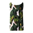 thumbnail image 5 of USSUMA Womens Summer Tops Spaghetti Strap Zip Tanks T-Shirts for Women Trendy Hawaiian Tropical Print Camis Blouses Tops Dressy Sleeveless V Neck Tunic Plus Size Shirts for Women, 5 of 6