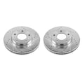 thumbnail image 2 of Power Stop Front Pair of Drilled and Slotted Brake Rotors JBR1549XPR, 2 of 4