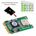 thumbnail image 4 of JSER 30x50mm MSATA to Micro SD T-Flash TF Card Rearder Adapter Embedded for Industrial Mobile SSD, 4 of 5