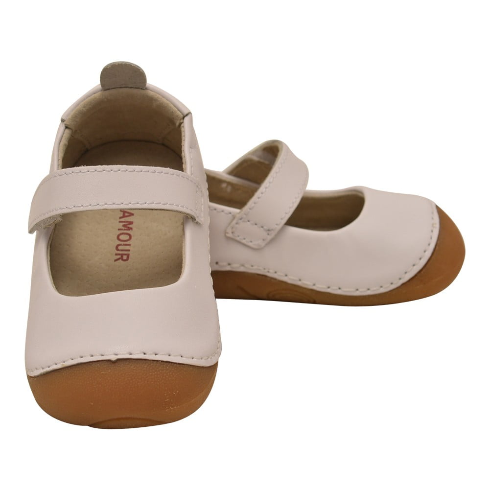 Sophias Style - Little Girls White Leather Flexible Mary Jane Shoes - Walmart.com - Walmart.com