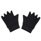 thumbnail image 1 of 1 par de guantes sin dedos, unisex, de nailon, de compresión, transpirables, para uso diario, color negro, 1 of 15