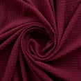 thumbnail image 2 of Zelouf Mona Puckered Check Chiffon  , Sewing, DIY, Crafts Fabric by the Yard, Merlot, 20 Yard, 2 of 3