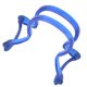 thumbnail image 4 of Colimador de arco de violín 1/4 1/8 1/10 Corrector de rectitud herramienta de enseñanza accesorio de entrenamiento azul, 4 of 5
