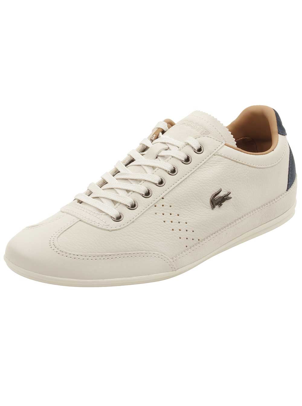 Alarmerende instruktør Hold op Lacoste Mens Misano 34 Sneakers in Off White - Walmart.com