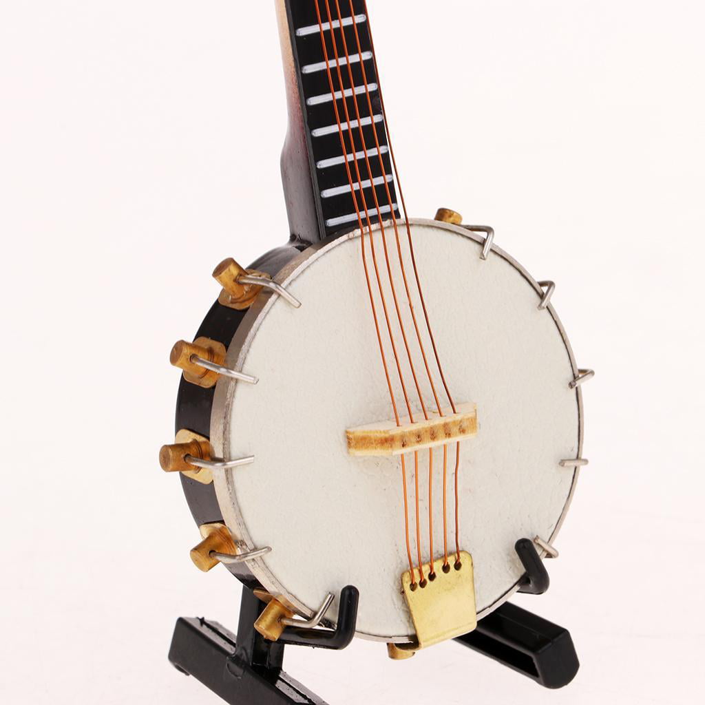 1:6 Model Soldier Music Scenario Accessory Metal Instruments Banjo Model 
