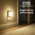 thumbnail image 5 of DAYBETTER Plug-in LED Night Light 4Pack, Light Sensing Warm White lamp Space Saving Design, Home Decor nightlight for Adult/Kids Bedroom, 5 of 7