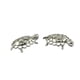 thumbnail image 3 of 10 Piezas de Dijes Colgantes de Bricolaje - Colgantes de Plata Tibetanos Antiguos Base Colgante de Collar para Manualidades de Hallazgos de Joyería 39 x 23 x 10 mm Soledad Collar colgante base, 3 of 7